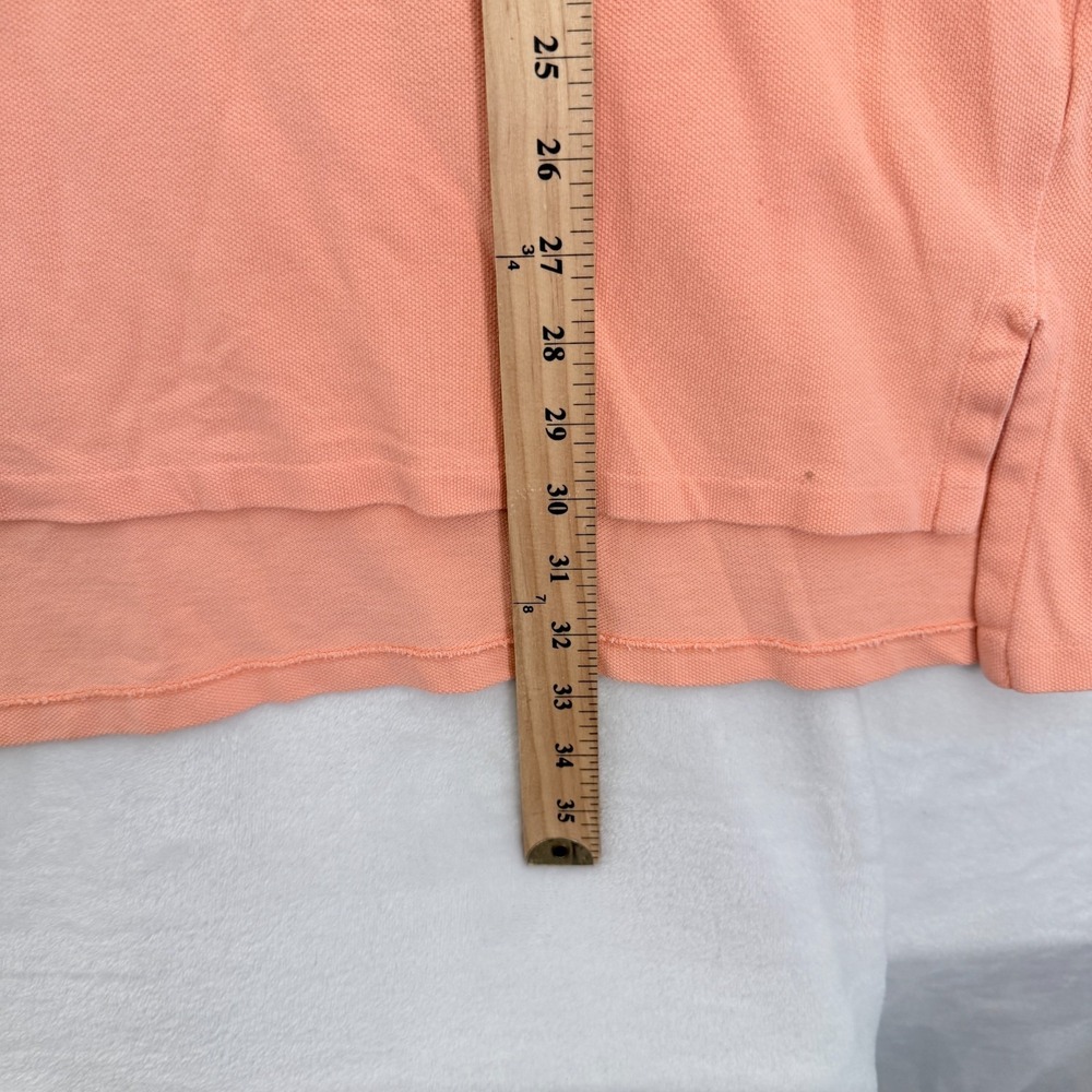 Vintage Polo Ralph Lauren The Big Shirt Polo Mens L Orange Crest Embroidered - Picture 5 of 9